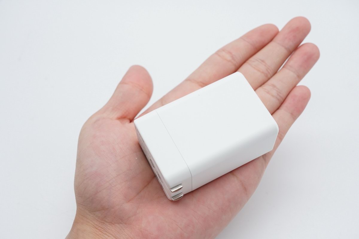 华科生推出65W 2C1A氮化镓充电器，功率策略65+20+18W-充电头网