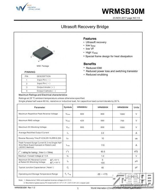 拆解报告:HKS华科生30W 1A1C氮化镓充电器-充电头网