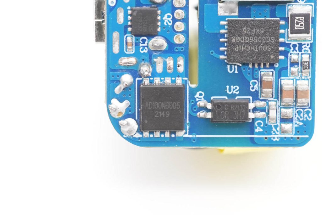 拆解报告:HKS华科生30W 1A1C氮化镓充电器-充电头网